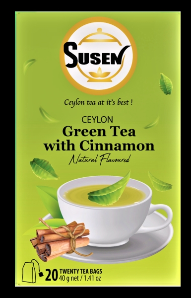 Pure Ceylon Green Tea with Cinnamon 